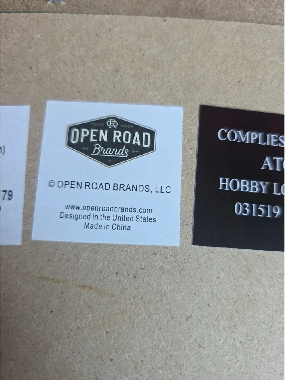 Open Roads Brand Movie Marquee, Vintage style 